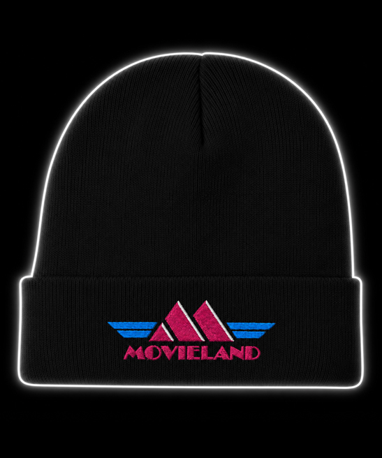 Movieland Embroidered Beanie