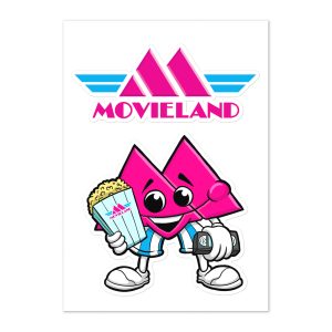 Movieland Sticker sheet