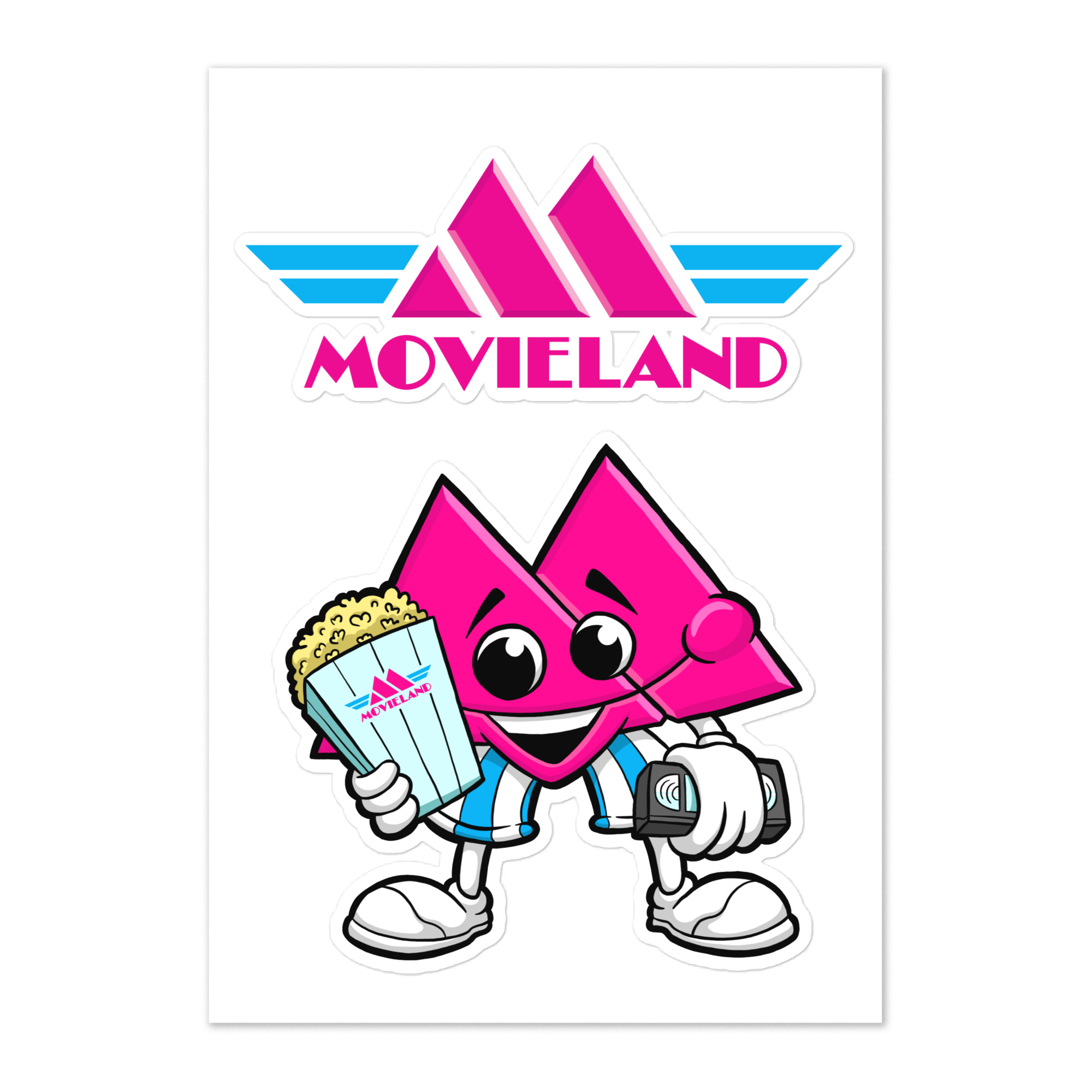 Movieland Sticker sheet