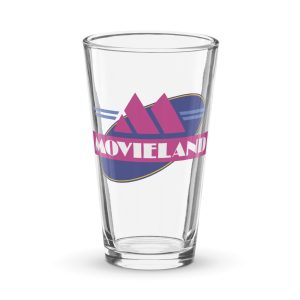 Movieland Retro Pint Glass