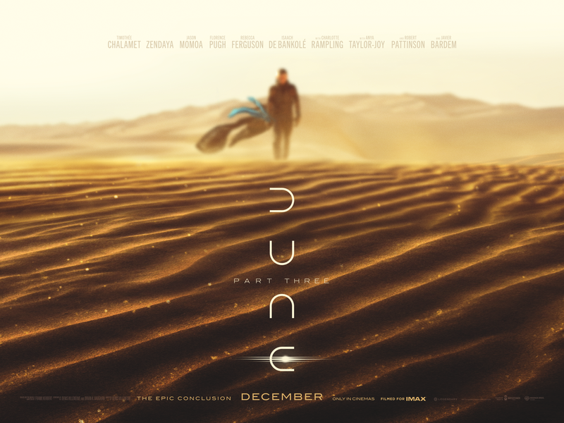 Experience the final trailer for Dune: Part Three