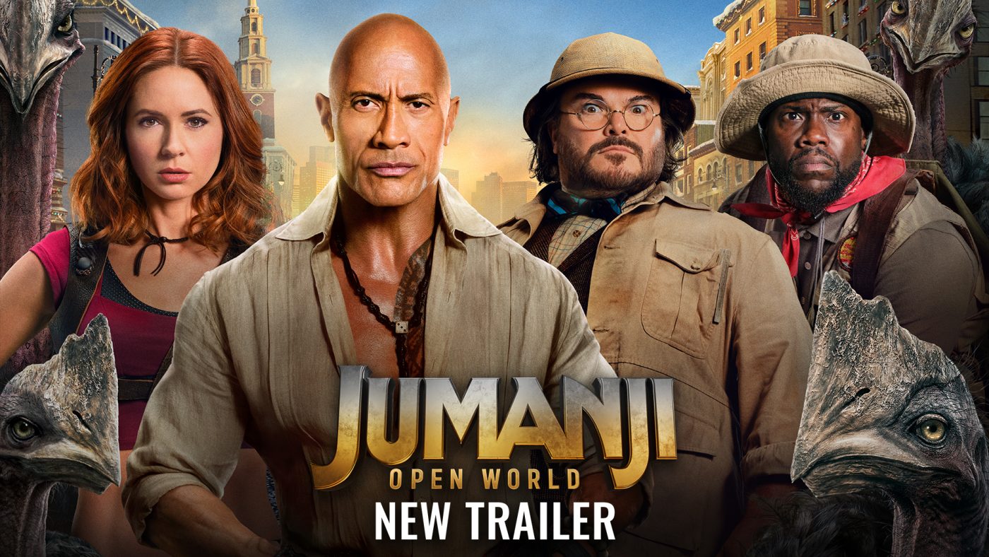Watch the New Trailer for JUMANJI: OPEN WORLD